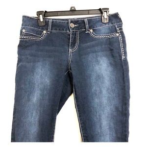 Maurices jeggings. Medium blue wash